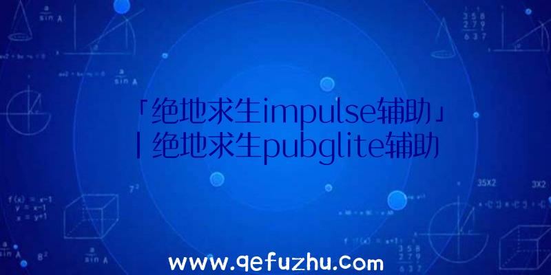 「绝地求生impulse辅助」|绝地求生pubglite辅助